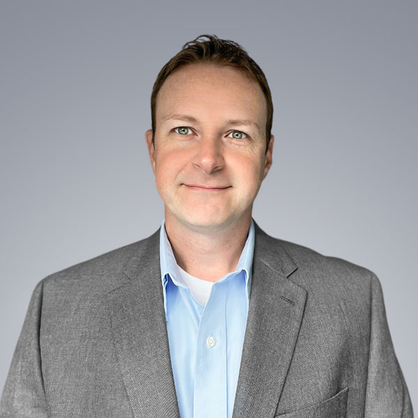 Paul Hodgdon smiling for a photo