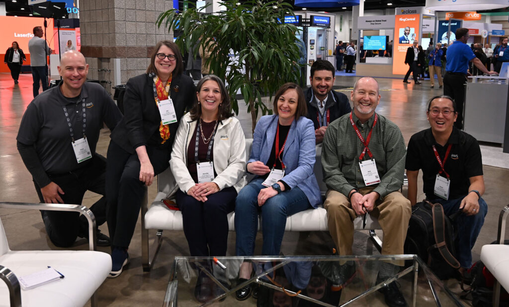 aws team group photo