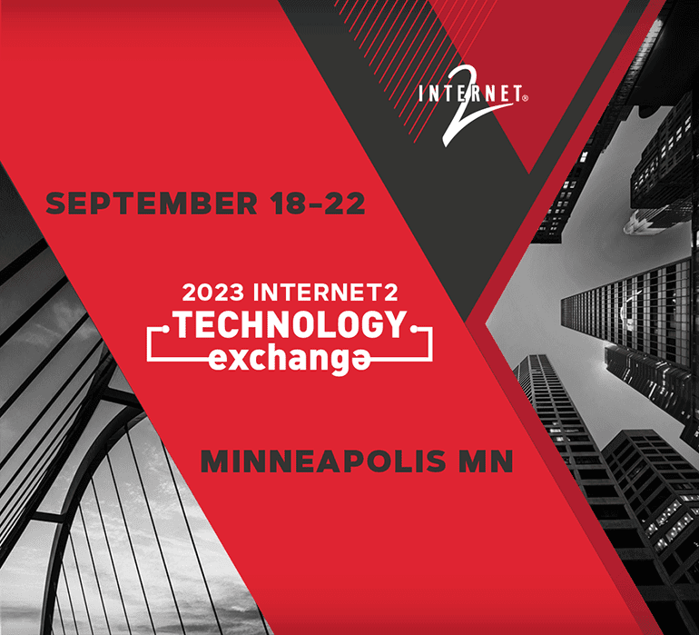 2023 Internet2 Technology Exchange graphic