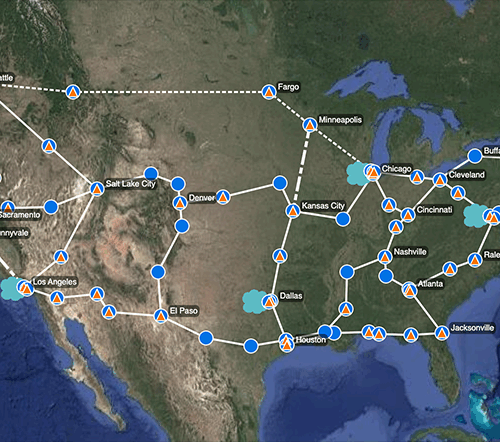 Network Map screenshot