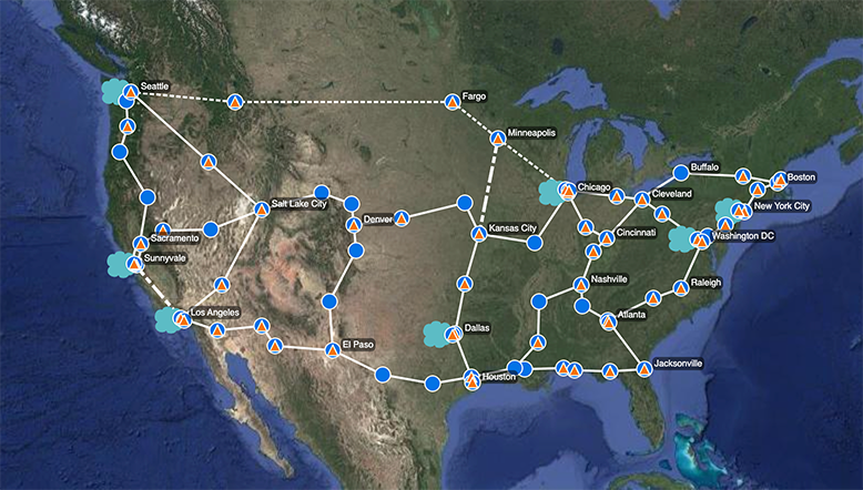 Network Map screenshot
