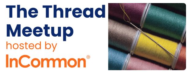 InCommon thread meetup graphic